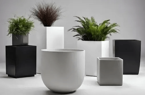 fiberglass planters