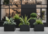 fiberglass planters