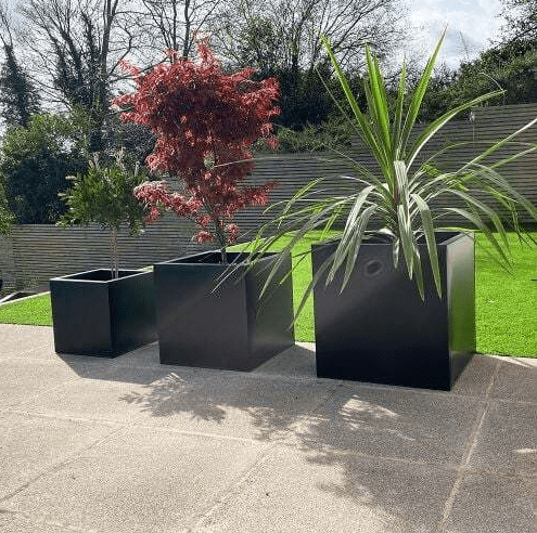 fiberglass planters