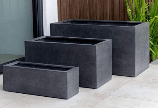 fiberglass planters