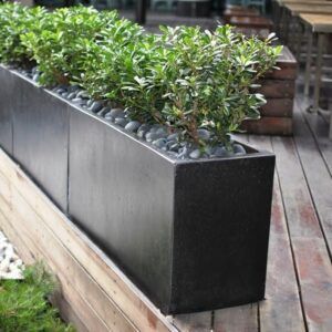 fiberglass planters