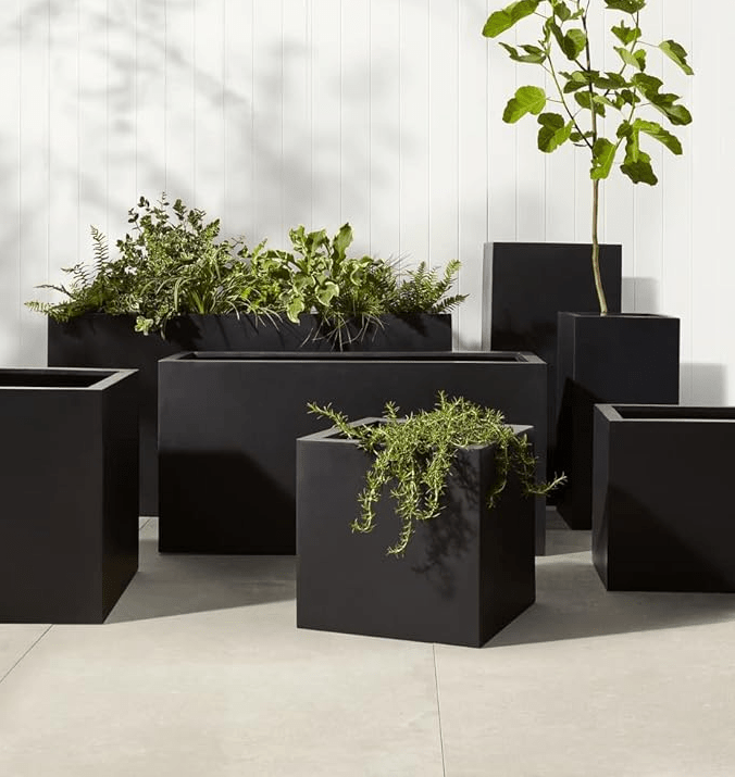 fiberglass planters