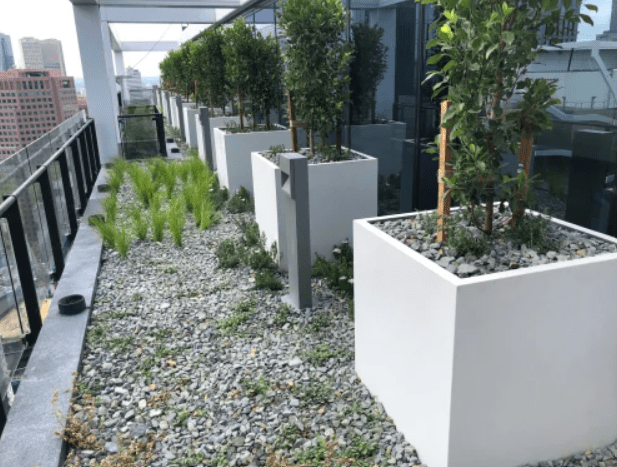 fiberglass outdoor planters