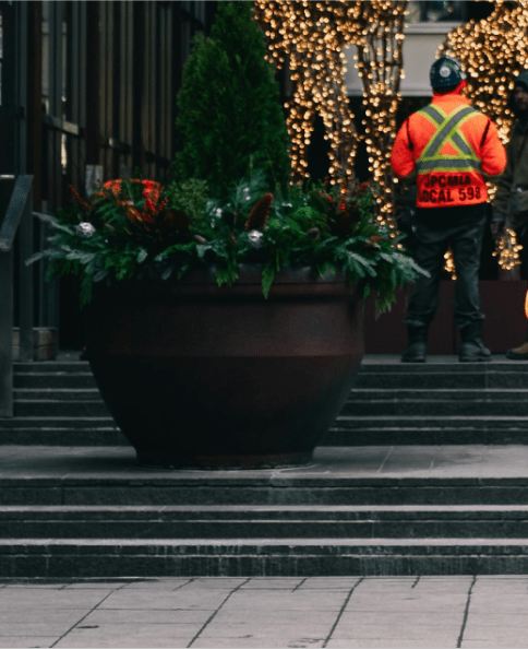 fiberglass planters NYC