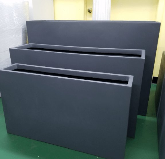 commercial fiberglass planters NYC