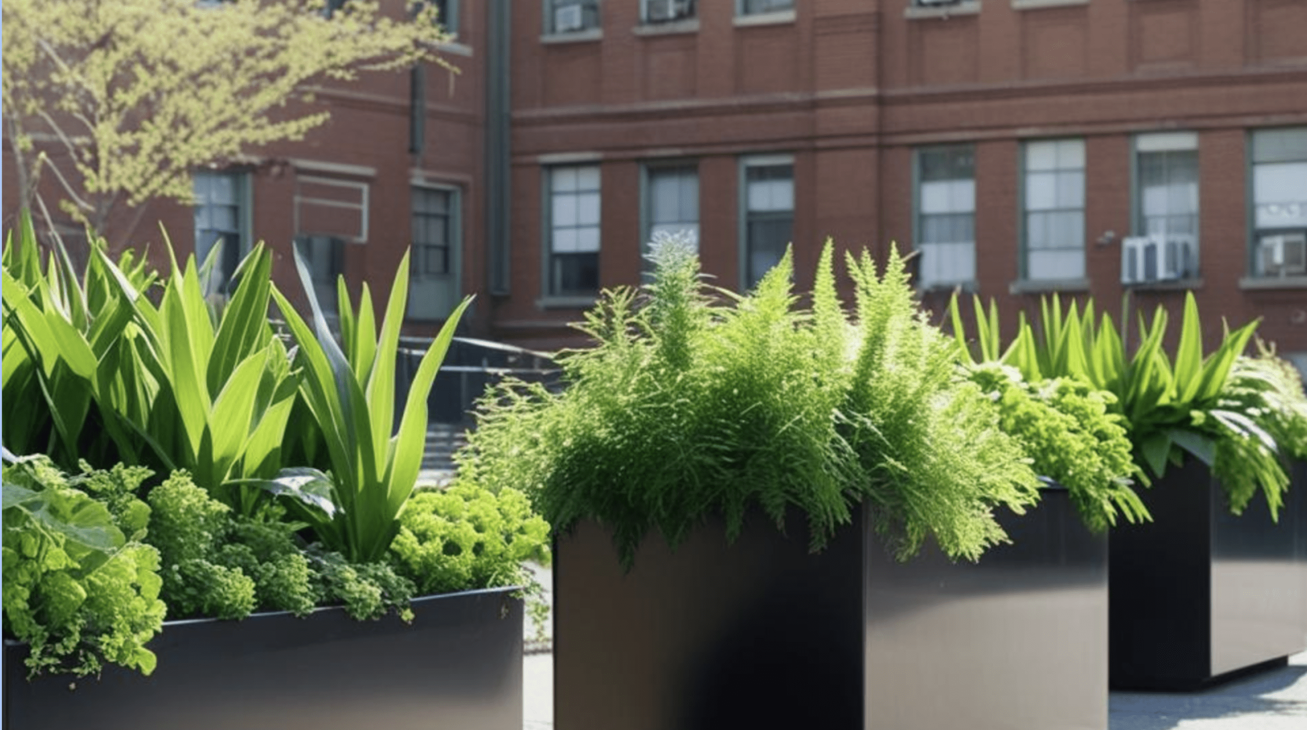 fiberglass planter maintenance NYC