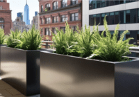 fiberglass planters